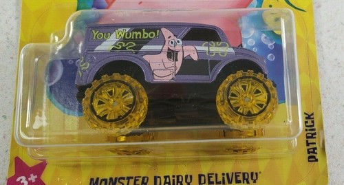HOT WHEELS WALMART SPONGEBOB SQUAREPANTS SERIES PATRICK MONSTER DAIRY DELIVERY - Picture 2 of 12
