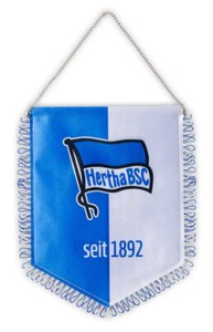 Ancien Fanion / Wimpel HERTHA BSC Berlin – Allemagne – Vintage Collection