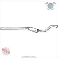 Mittelschalldämpfer Sigam für SAAB 9000 D ggf