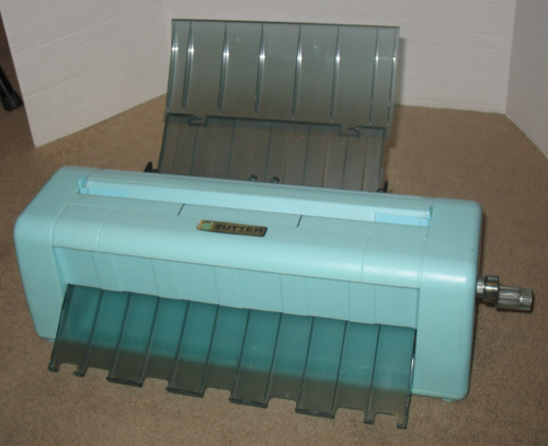 Dream Kuts Zutter Innovations Scrapbooking Memories Paper Card Paper Cutter Blue