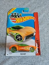 2014 Hot Wheels PHASTASM Clear Orange 178/250 LITTLE BEND X-Raycers