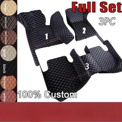 For Nissan All Series-cars Custom Luxury PU Waterproof Right-hand Drive Car Mats