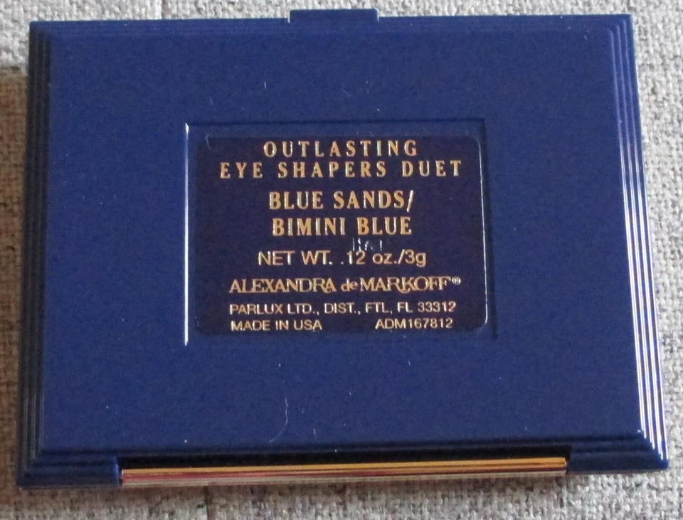 Alexandra de Markoff Outlasting Eye Shapers Duet in Blue Sands/Bimini Blue X 2 - Image 4 of 4