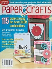 PaperCrafts August/September 2008 - NEW