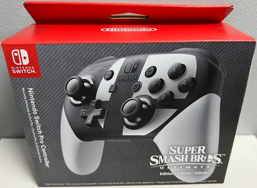 Pro Controller Super Smash Bros Ultimate Edition Switch Brand New - Picture 2 of 3
