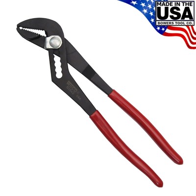 Wilde Tool 11  Water Pump Pliers Angle Nose Slip Joint Pipe Wrench Black Oxide 