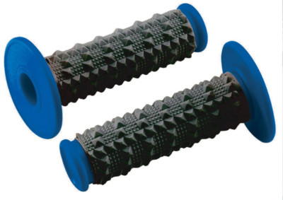 Poignées Domino A020 Cross Oranges Et Grises - Pièce Moto 50cc - 14