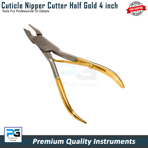 Pack OF 2 Cuticle Pusher Trimmer Nipper Clipper for Dead Skin Remover - Picture 3 of 9
