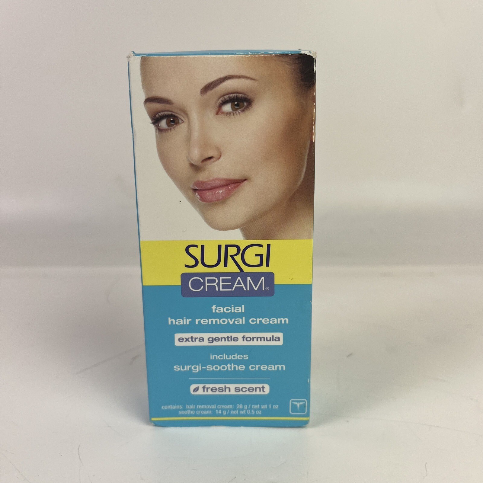 Surgicream Hair Remover Extra Gentle Formula For Face, 1Ounce Tube