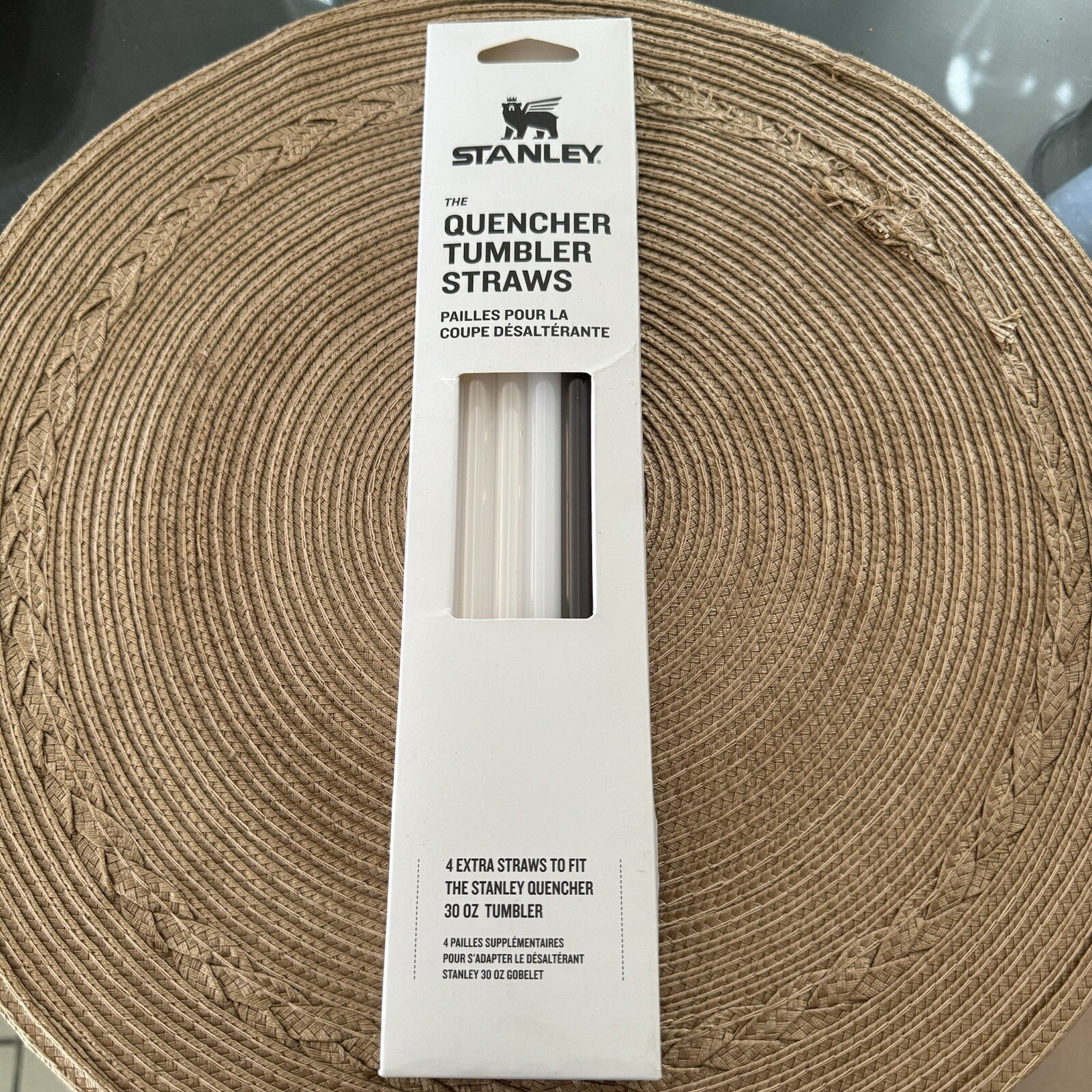 ADVENTURE QUENCHER TRAVEL TUMBLER CORE STRAWS | 30 OZ | 4-PACK New With Box