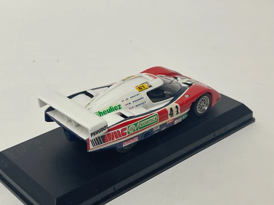 1/43 Mini Racing Modelo Mundial Peugeot P. 85 de 1986 24 H de Le Mans Coche #41 TR162 Foto 3 de 4