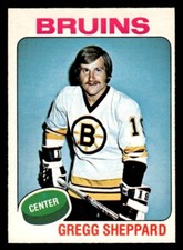 1975 OPC O-Pee-Chee Hockey #235 Gregg Sheppard EX/MT