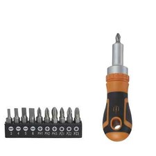 Magnusson 11 Piece Ratcheting Screwdriver & bit Set