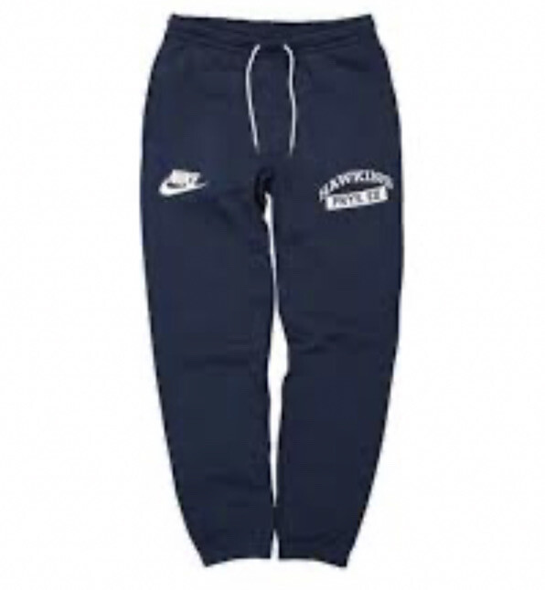 Nike X Stranger Things Sweatpants Hawkins Phys Ed Navy Blue Nike X Stranger Things Sweatpants Hawkins Phys Ed Navy Blue