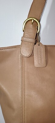 COACH VINTAGE WAVERLY PUTTY LEATHER TOTE BAG 4133 | eBay