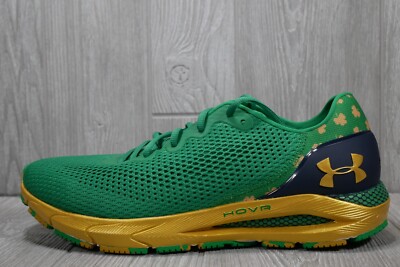 New Under Armour UA Team HOVR Sonic Notre Dame Shoes 3024293-300
