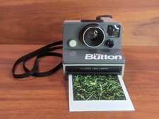 Vintage Polaroid The Button SX-70 OneStep Instant Camera FILM TESTED VGC Nice