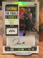 2023-24 Panini Contenders - Rookie Ticket  The Finals Ticket #164 Sir'Jabari...