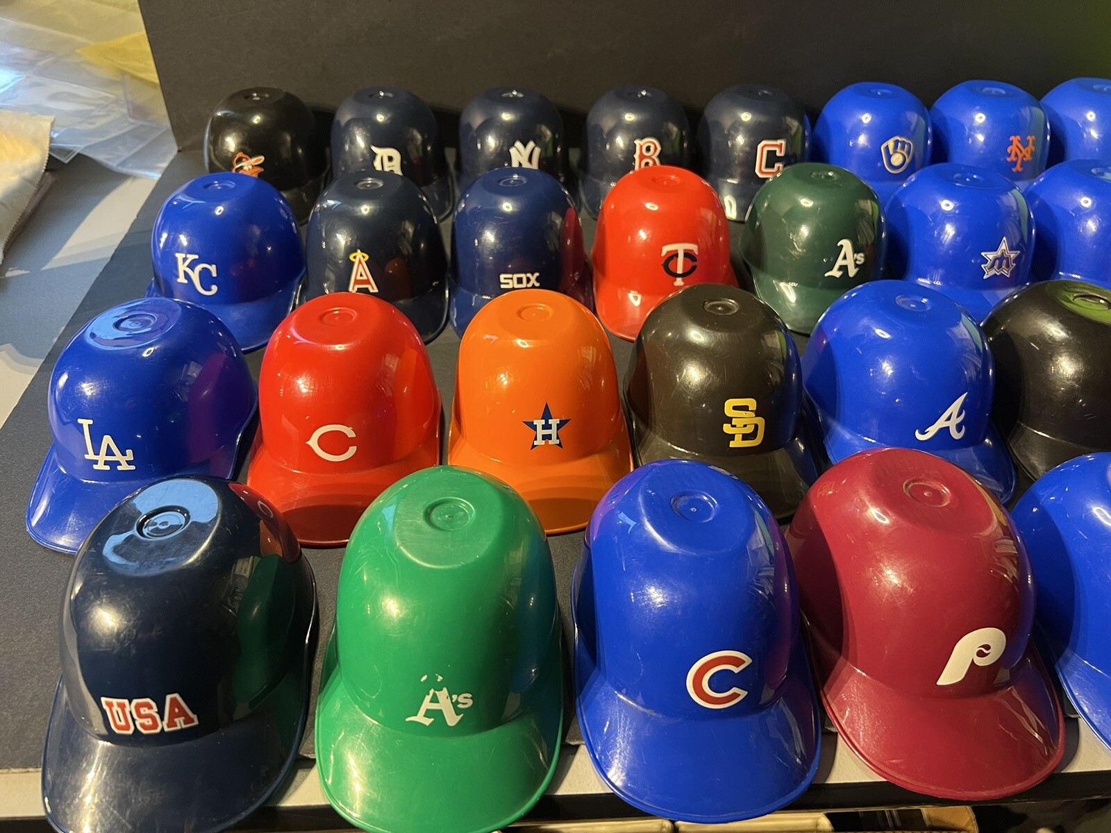 Dairy Queen Mini MLB Baseball Helmets Vintage 1980's Lot of 30 eBay