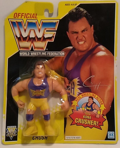1993 KONA CRUSH  WWF Hasbro MOC...