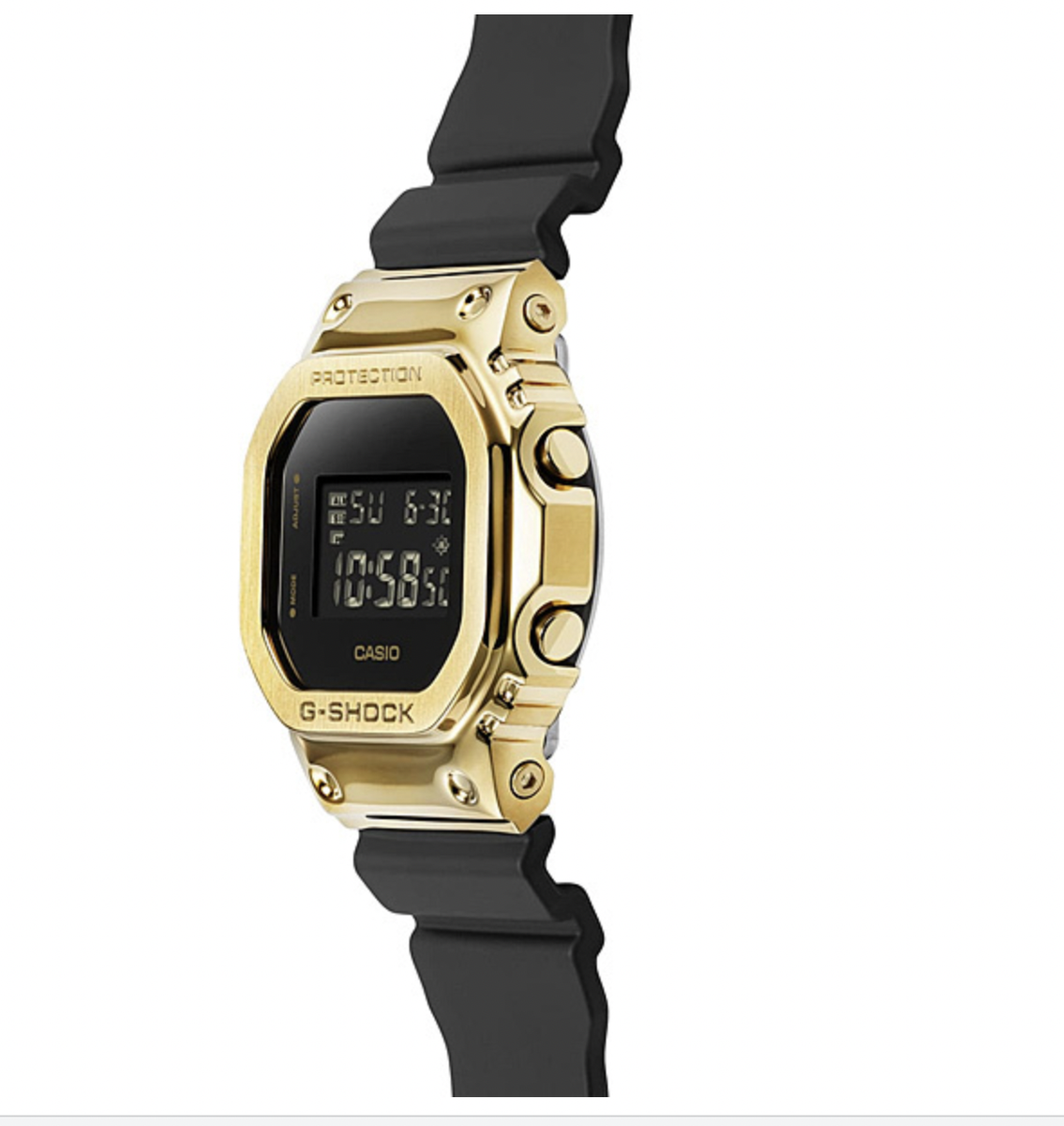 CASIO ] G-SHOCK Black and Gold Color [ GM-5600G-9JF