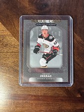 2021 Trevor Zegras w/gold ROOKIE CARD case UD Ovation #106