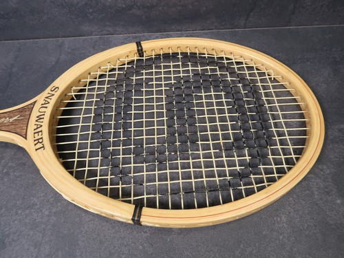 Snauwaert - W. Bungert - L3 - 4 3/8 - Tennisschläger Holz Racket - Vintage - RAR - Picture 13 of 21