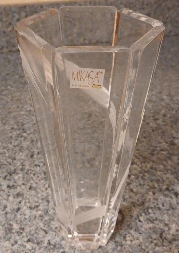 Mikasa 水晶当代花瓶| eBay