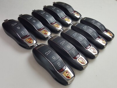 Porsche Cayenne Coupe2020純正 キー 本体 ORIGINAL LOT OF 10 PORSCHE CAYENNE MACAN 17-21 OEM SMART KEY LESS