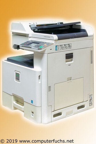 Kyocera FS-C8020mfp A3 Colorlaser 25.000 Seiten ohne Toner Druckbild unsauber - Bild 2 von 5