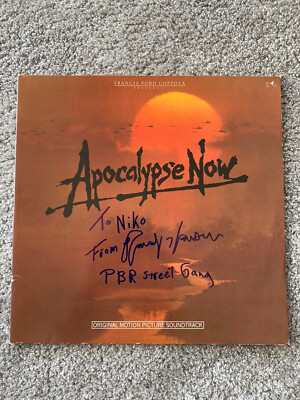 Randy Hansen The Doors signiert signed Autogramm Autograph Vinyl LP Apokalypse