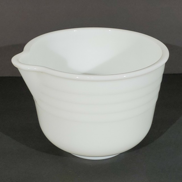 milk glass mixing bowl