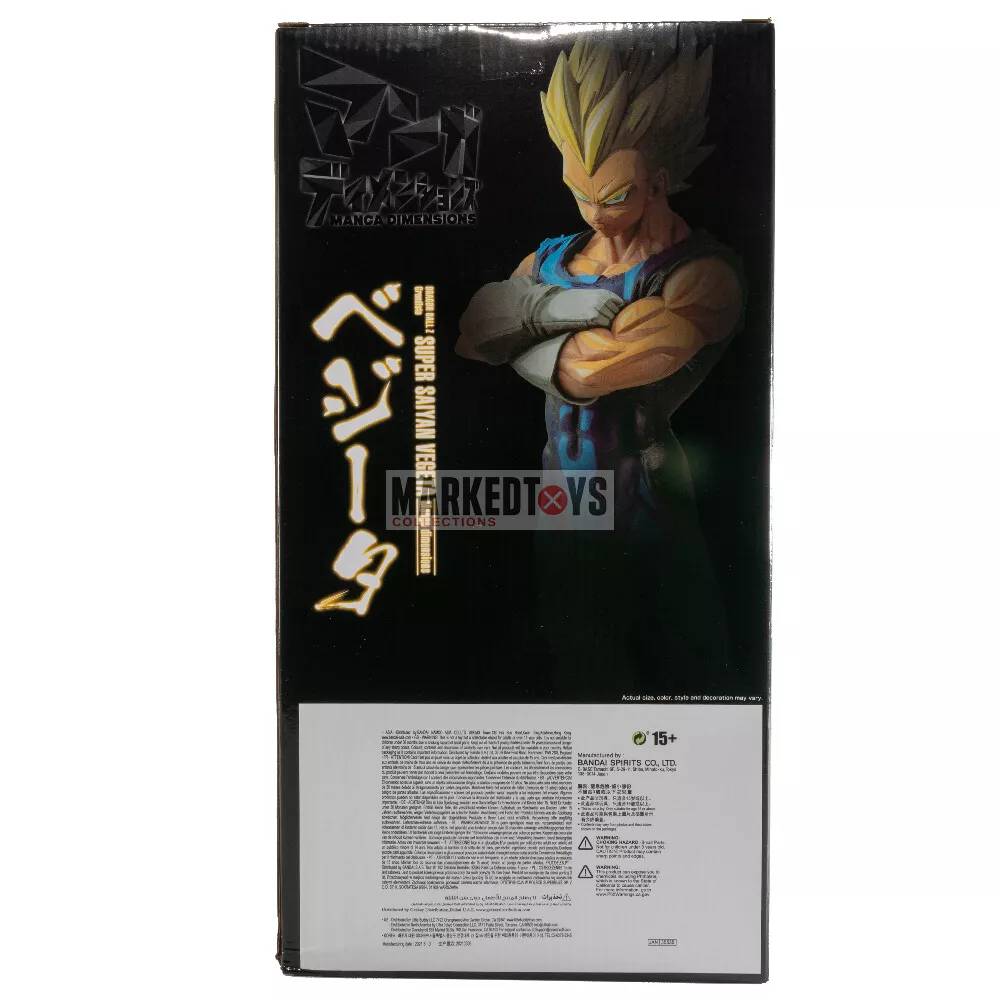 Banpresto Dragon Ball Z Grandista Goku & Vegeta 2D Manga Dimension Set SMSP