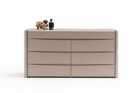 Kommode Kommodenschrank Schrank StauraummöBel Holz Und Metallakzenten