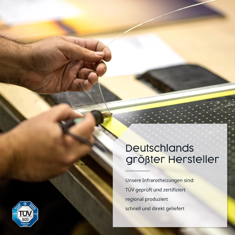 Riscaldamento a specchio a infrarossi Könighaus (300 W/450 W/600 W) - Immagine 4 di 4