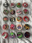 Big POG Assortment 196 Pogs Rare 8 Ball Blade Religious Paychadelic Poison — photo 8