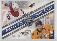 2012 Certified Path to the Cup Semifinals /299 Shane Doan Patric Hornqvist 9cb