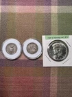 Lot Of 3 Silver Coins- 1969 Kennedy Half Dollar 40% Silver