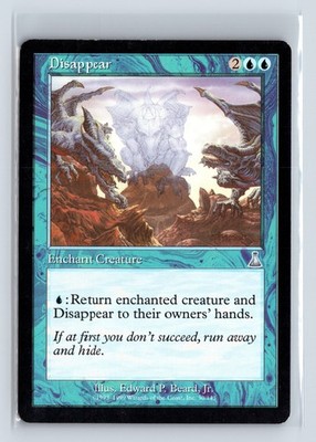 (3x) DISAPPEAR   MTG Magic the Gathering Card   Urza's Destiny   Uncommon