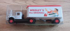Werbe-Truck mit Auflieger im WRIGLEY`S-Design/Kunststoff in Klarsichtbox NEU OVP