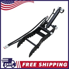 Single Hole Hydraulic Thumb for Mini Excavator, Metal Grabber Claw Attachment