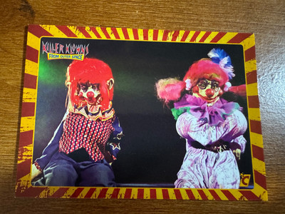 2023 Cardsmiths KILLER KLOWNS FROM OUTER SPACE #24 Rosebud & Daisy