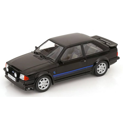 FORD ESCORT MK III RS TURBO 1985 BLACK 1:18 Modelcargroup Auto Stradali -D- Neue