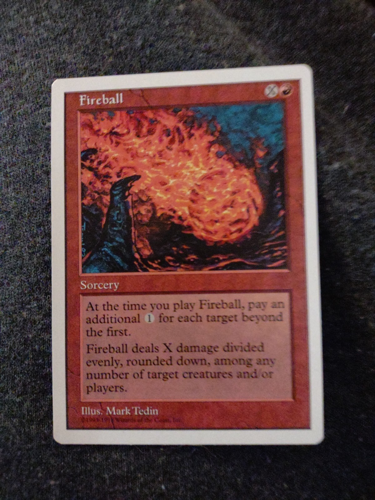 Magic The Gathering Anthologies Fireball MTG TCG CCG NM+