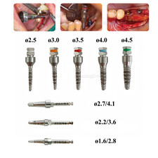 Espansore osseo dentale strumento sollevamento seno impianto espansore viti trapani a compressione