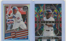 2026 Panini Prizm USA Stars Stripes Prizmatic Jorvorskie Lane Jr #/199 & Prizm