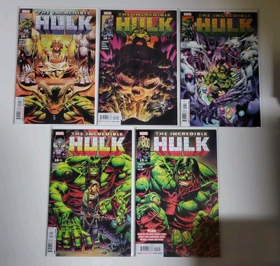  INCREDIBLE HULK (2024) #15 16 17 18 19 VF+ COMPLETE ARC SET MARVEL COMICS