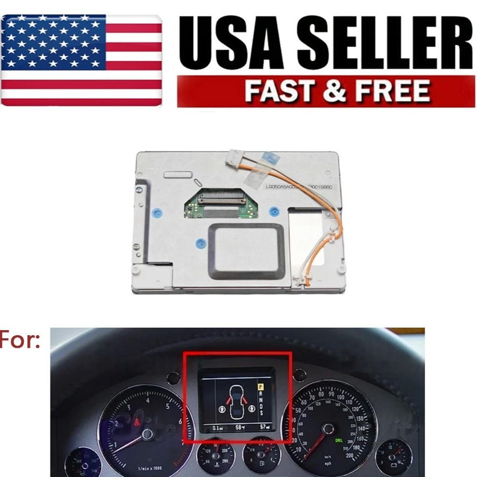 5" LCD Display Screen For Porsche Cayenne Touareg Phaeton Instrument Cluster