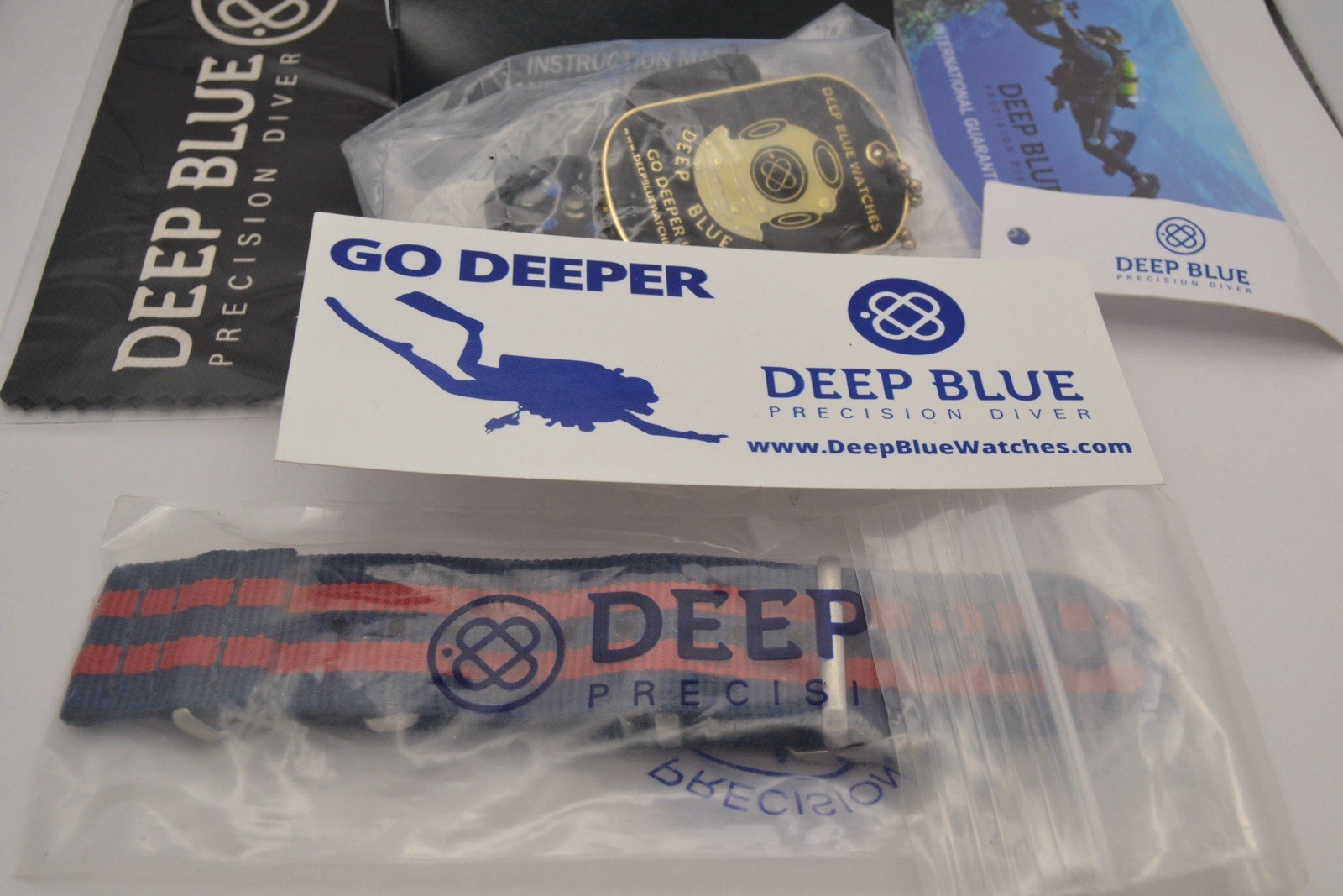 Deep Blue Precision Diver 1000 Automatic Blue Dia… - image 20