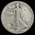 1921 S United States Walking Liberty Half Dollar Silver Coin 50C
